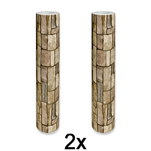 2x Stílusos 3D Tapéta – Könnyű falátalakítás | WALLCORWRAP
