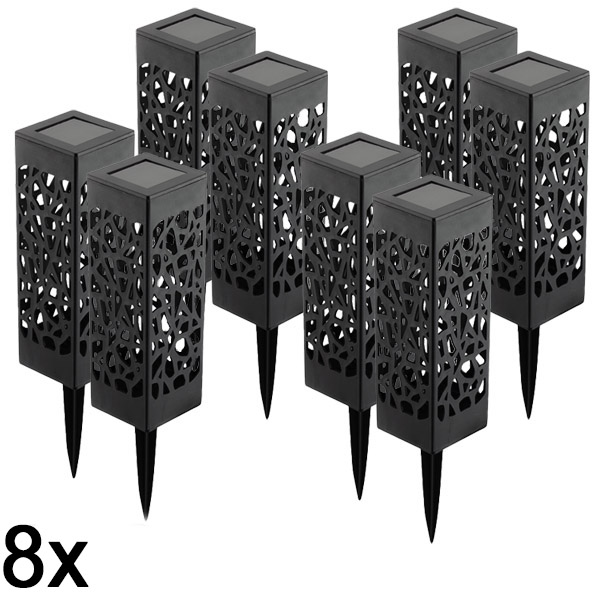 4x Dekoratív napelemes lámpa (2 db) | GARDENIAS