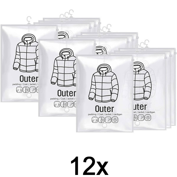 3x Felakasztható vákuumos tárolózsákok – (4 db) | VACUHANG