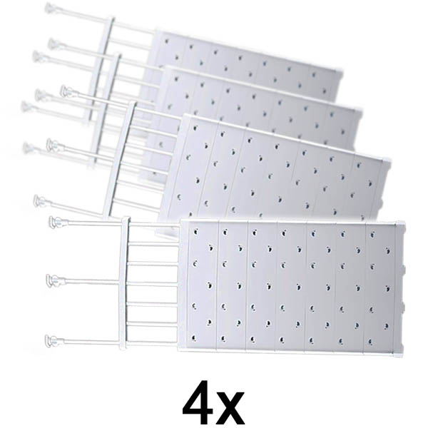4x Bővíthető polcos tároló állvány | SHELFEXPEND
