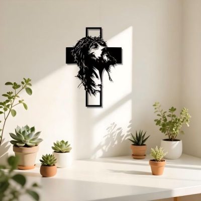 Modern fém falikereszt | JESUMET