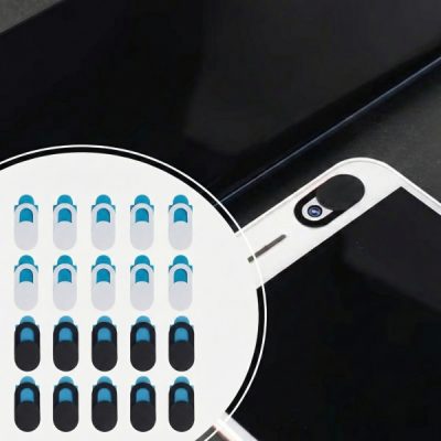 Webkamera adatvédelmi fedél - 20 darab, csúsztatható zár, bármely eszközhöz illeszkedik | CAMCO